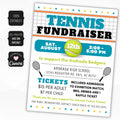 tennis fundraising ideas